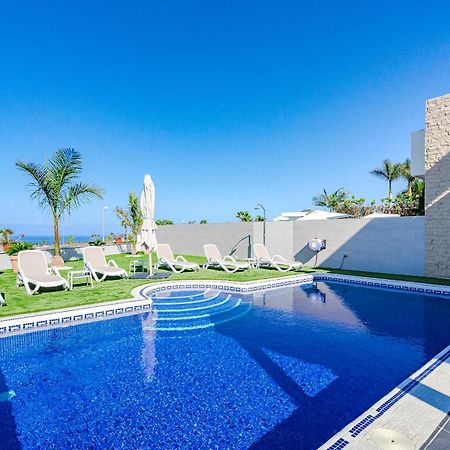 Villa Elisabetta, Luxury Villa With Heated Pool Ocean View In Adeje, Tenerife Costa Adeje  Exterior photo